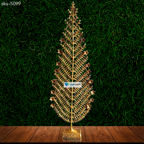 Buy Brass Pine Tree Statue 26.5 Inch for Home Decor