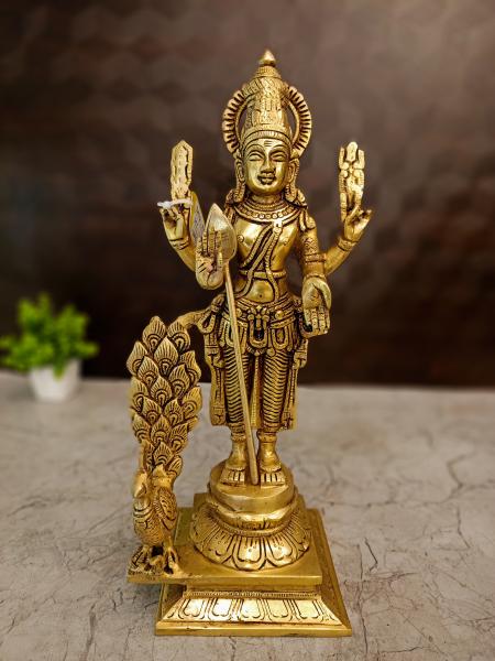 Brass Murugan Idols